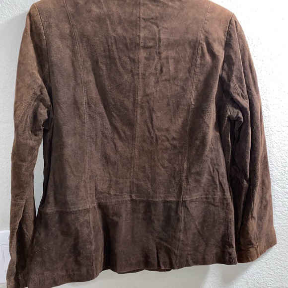 Chadwicks Women's Brown Suede Blazer - Picture 2 of 3